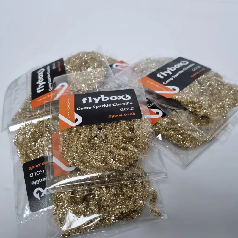 Flybox Competition Sparkle Chenille in GOLD-2